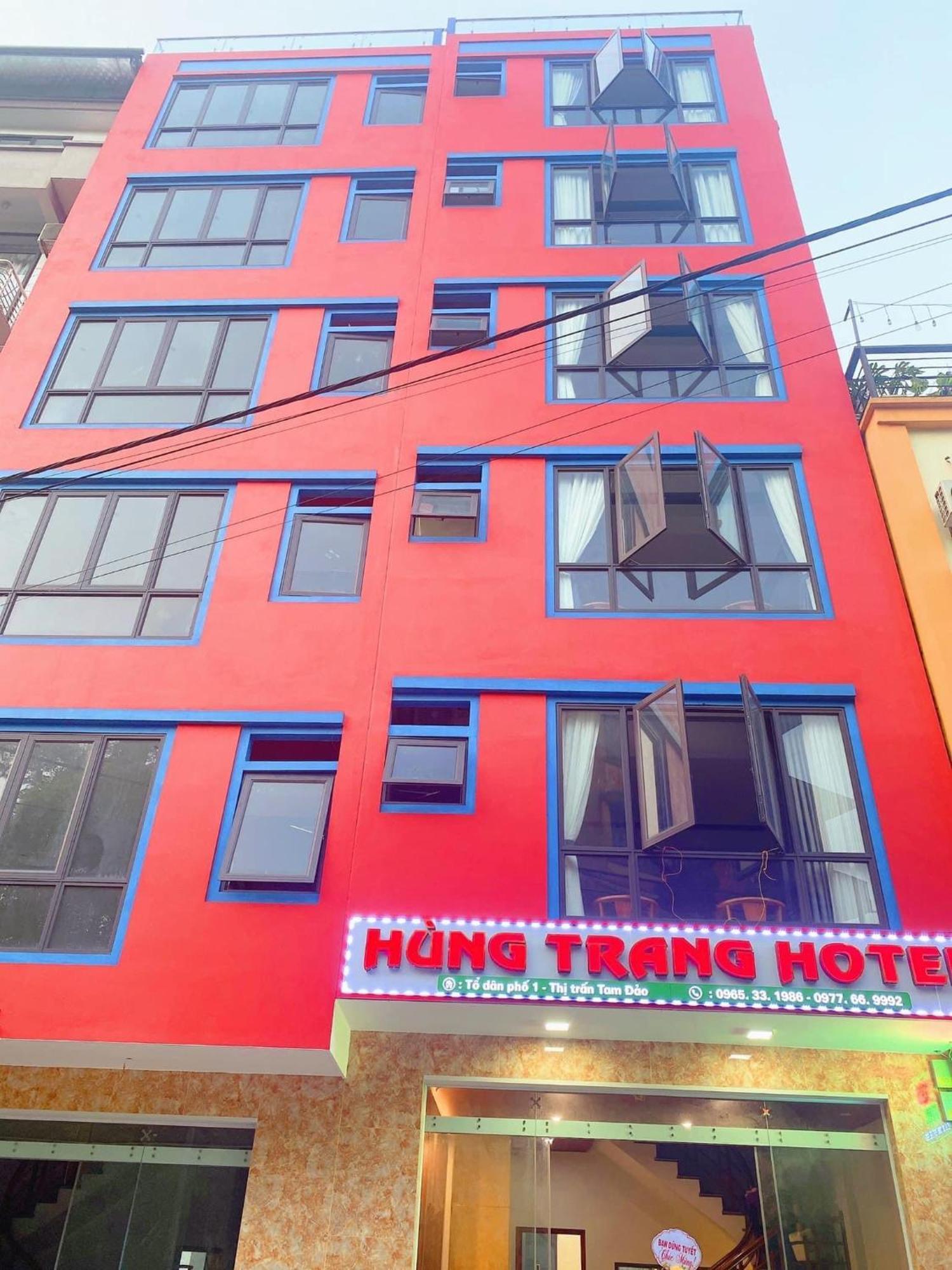 Khach San Hung Trang Hotel Tam Ðảo Exterior foto